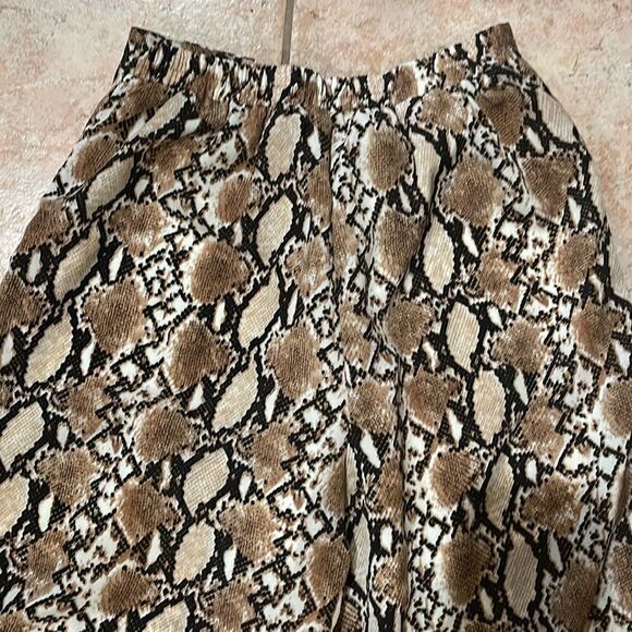 Sugar-Lips python print wide leg pants - Picture 3 of 6